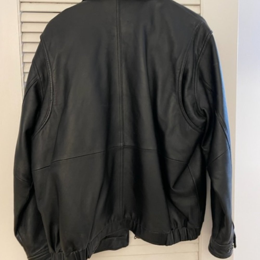 leather jacket - Picture 3 of 3